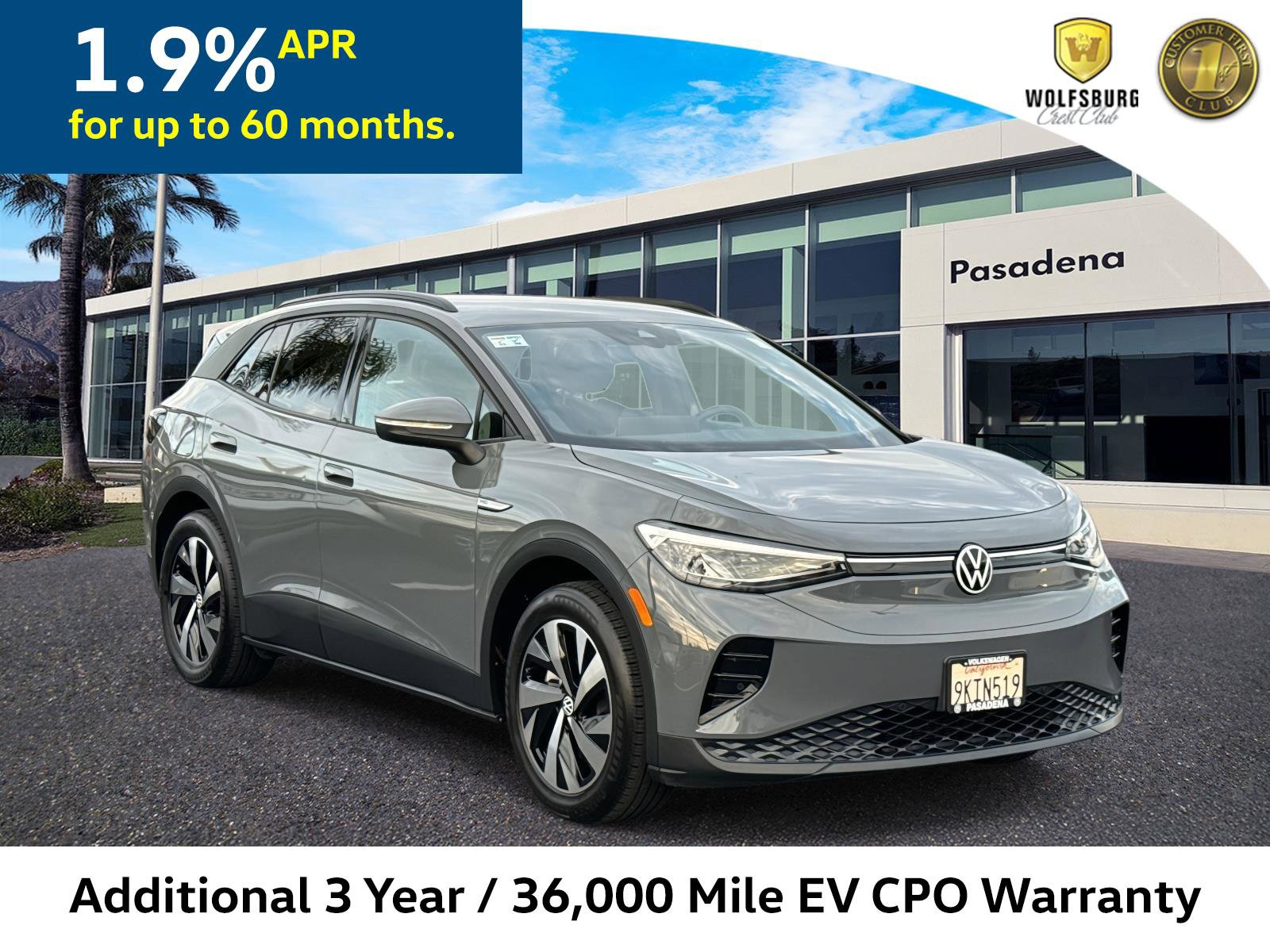 Certified 2023 Volkswagen ID.4 Pro image 1