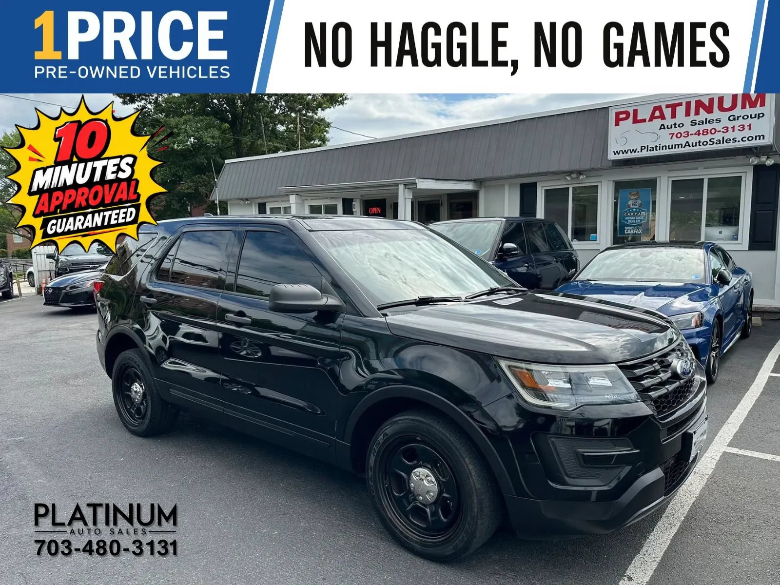 Used 2018 Ford Explorer 4WD Police Interceptor image 1
