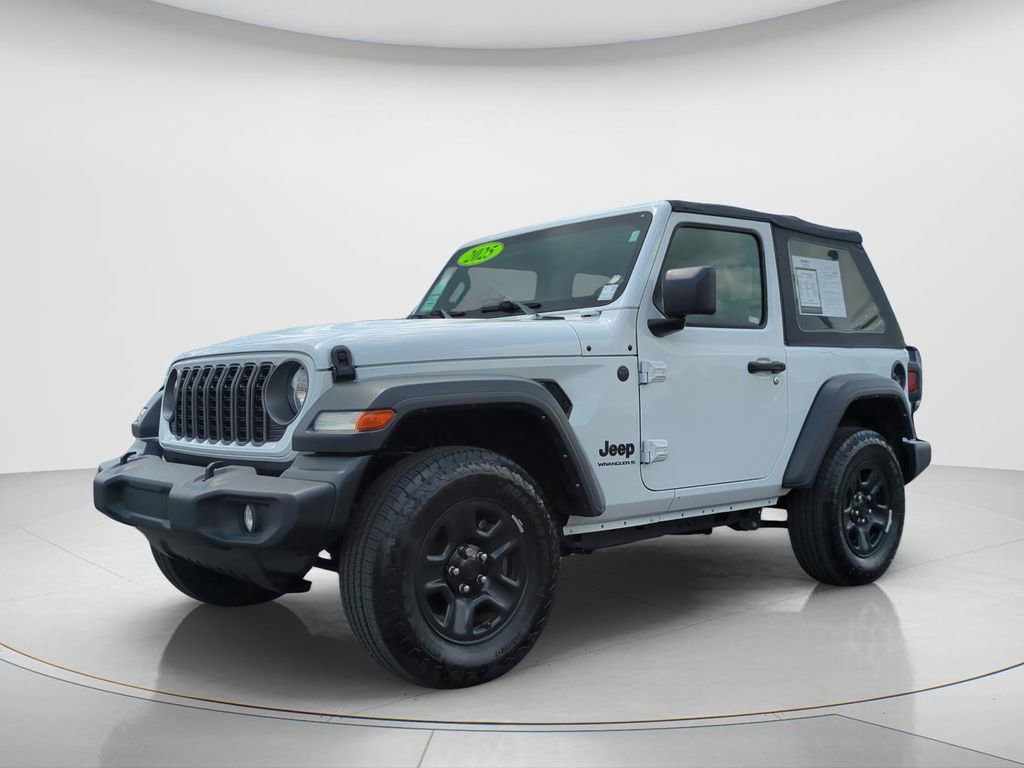 Used 2025 Jeep Wrangler Sport image 1