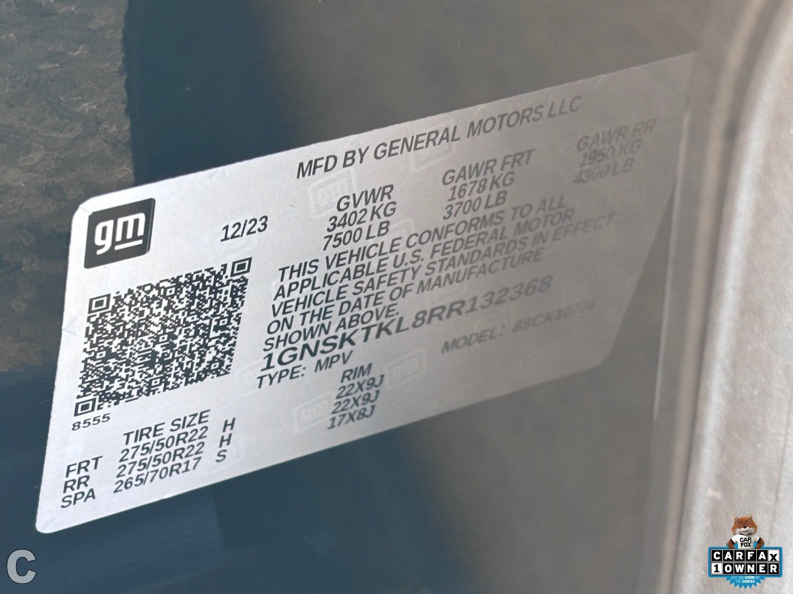 Certified 2024 Chevrolet Tahoe High Country AWD/4WD image 32