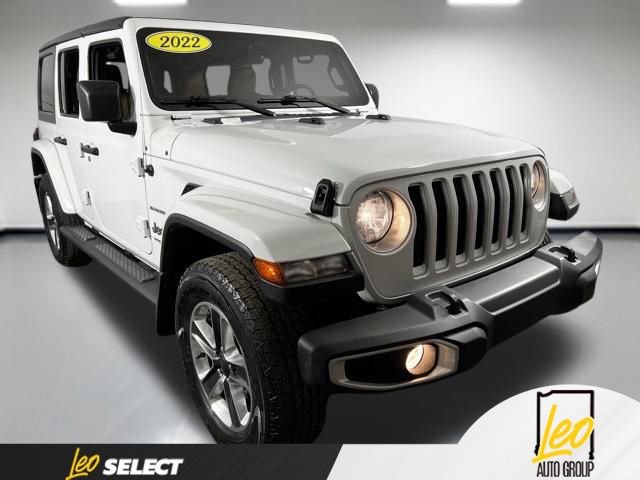 Used 2022 Jeep Wrangler Unlimited Sahara w/ Safety Group AWD/4WD image 7