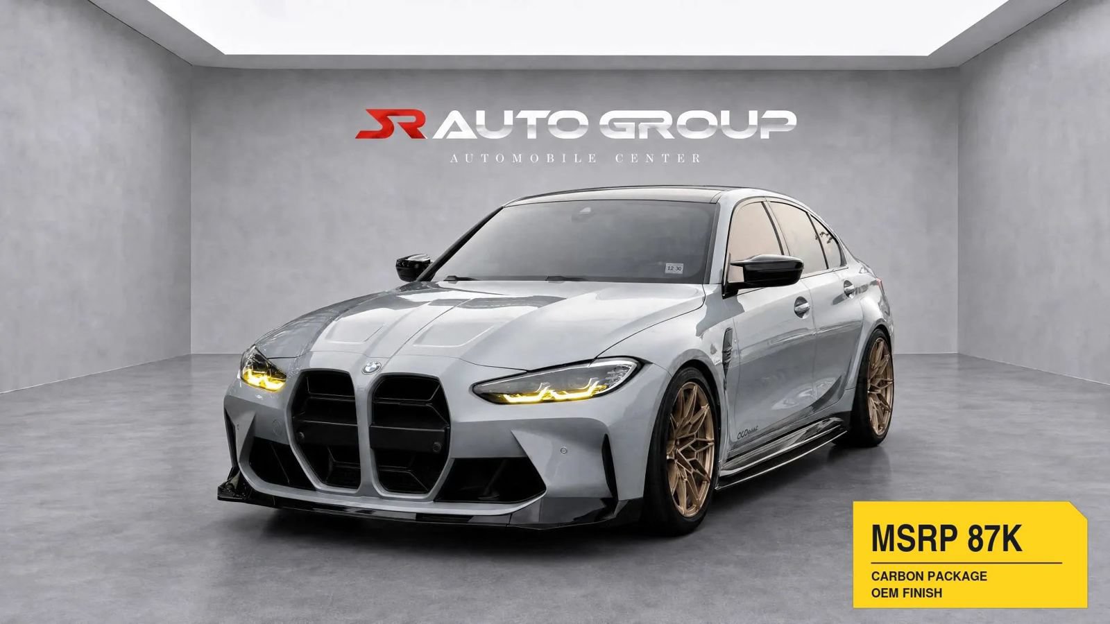 Used 2023 BMW M3 Competition w/ Executive Package AWD/4WD image 1