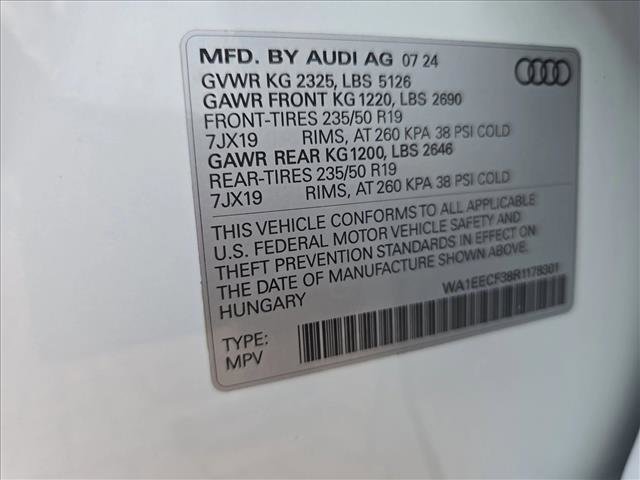 Used 2024 Audi Q3 2.0T Premium Plus w/ Premium Plus Package image 26