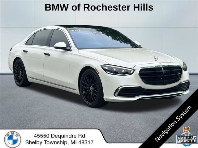 Used 2022 Mercedes-Benz S 580 4MATIC Sedan image 1