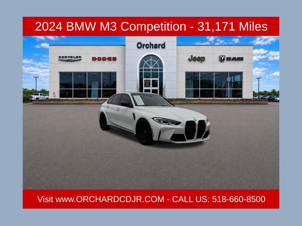 Used 2024 BMW M3 Competition w/ Executive Package