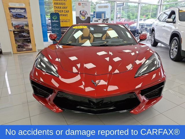 Used 2021 Chevrolet Corvette Stingray Preferred Conv w/ Battery Protection Package RWD image 2