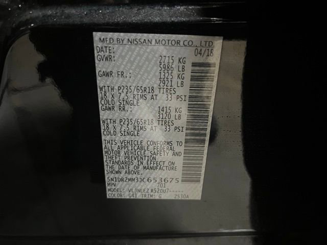 Used 2018 Nissan Pathfinder SV image 28