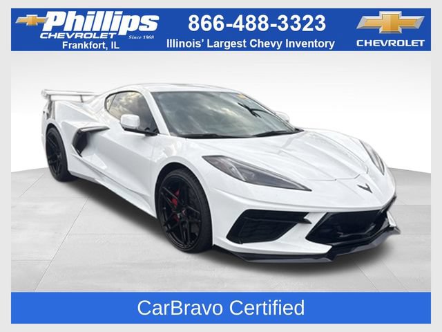 Used 2023 Chevrolet Corvette Stingray Preferred Cpe w/ Z51 Performance Package RWD 360° Tour
