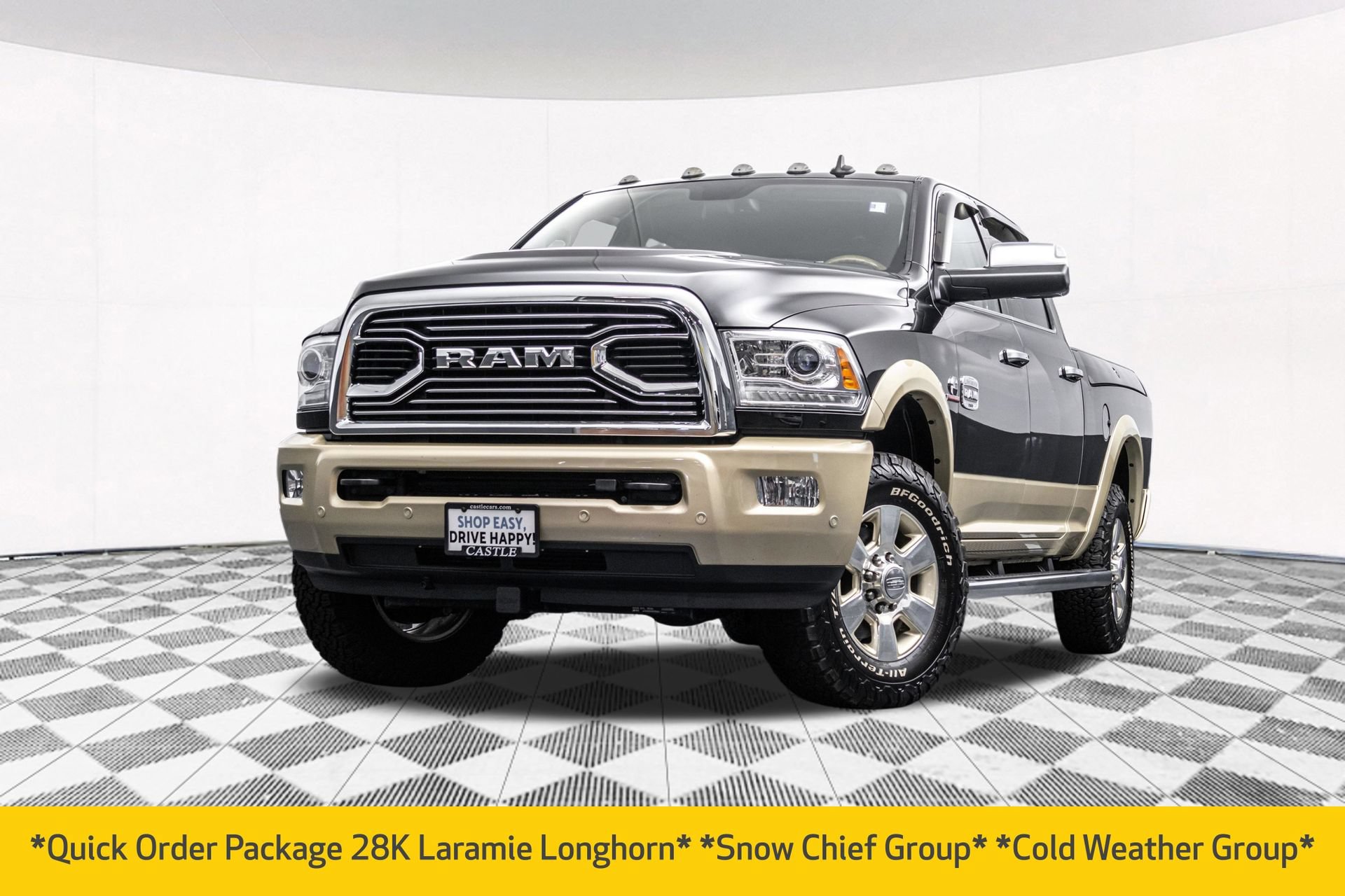 Used 2017 RAM 3500 Laramie Longhorn w/ Snow Chief Group AWD/4WD image 2
