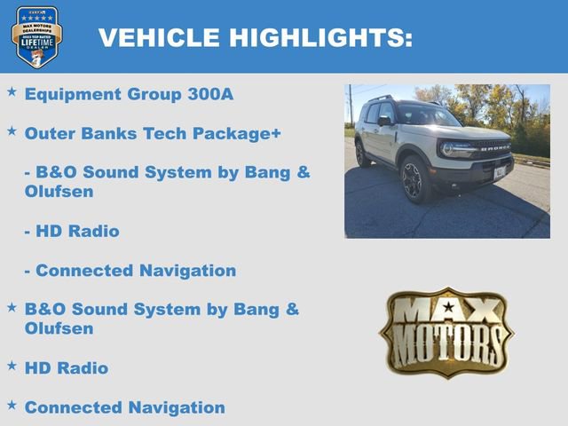 New 2025 Ford Bronco Sport Outer Banks w/ Outer Banks Tech Package+ image 5