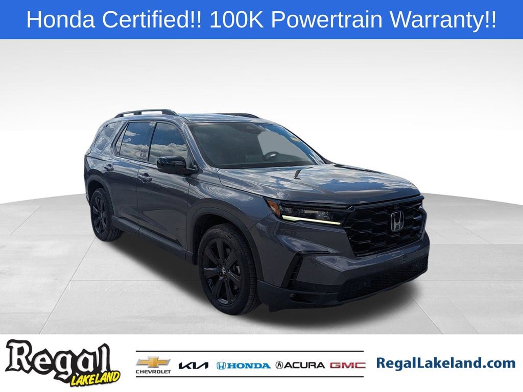 Certified 2025 Honda Pilot Black Edition