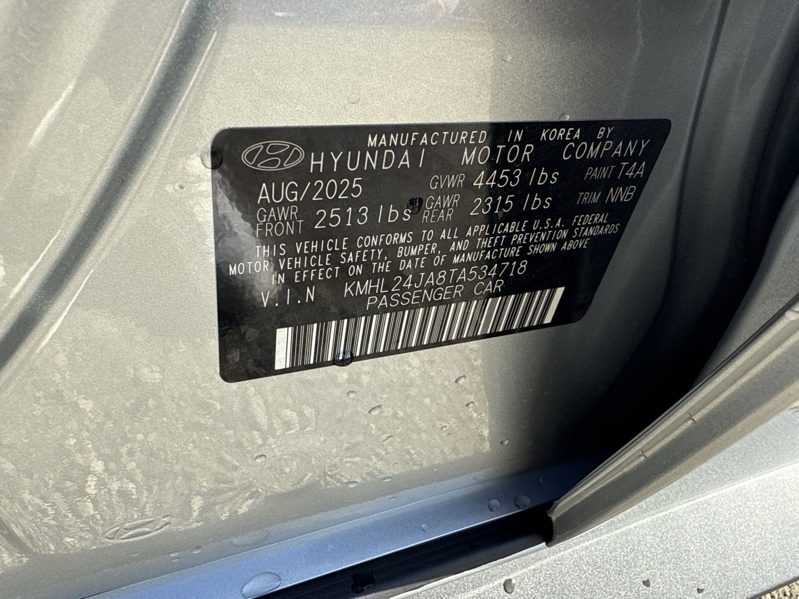 New 2026 Hyundai Sonata SE FWD image 26