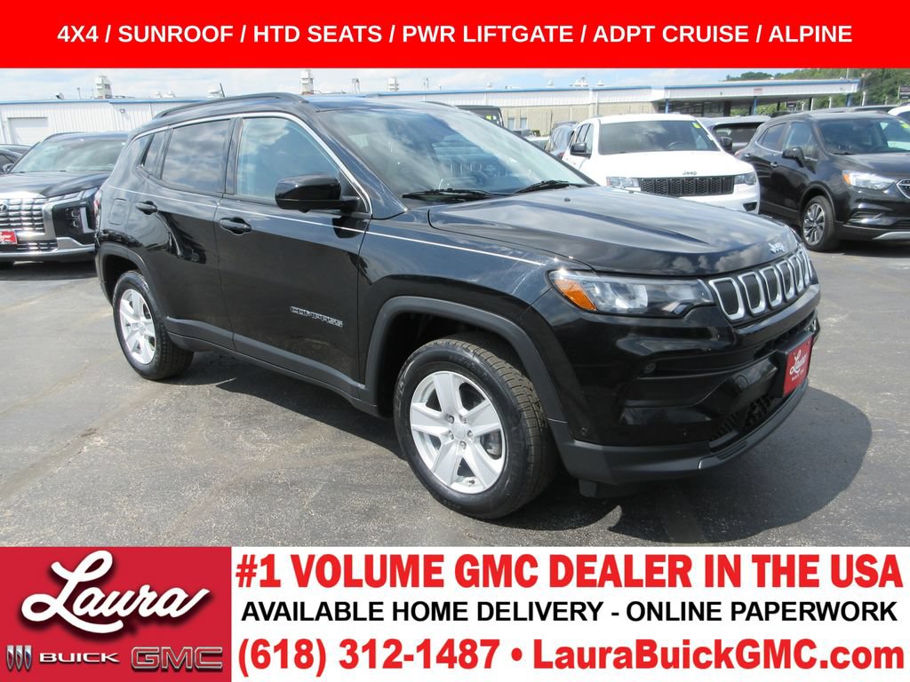 Used 2022 Jeep Compass Latitude w/ Sun and Sound Group