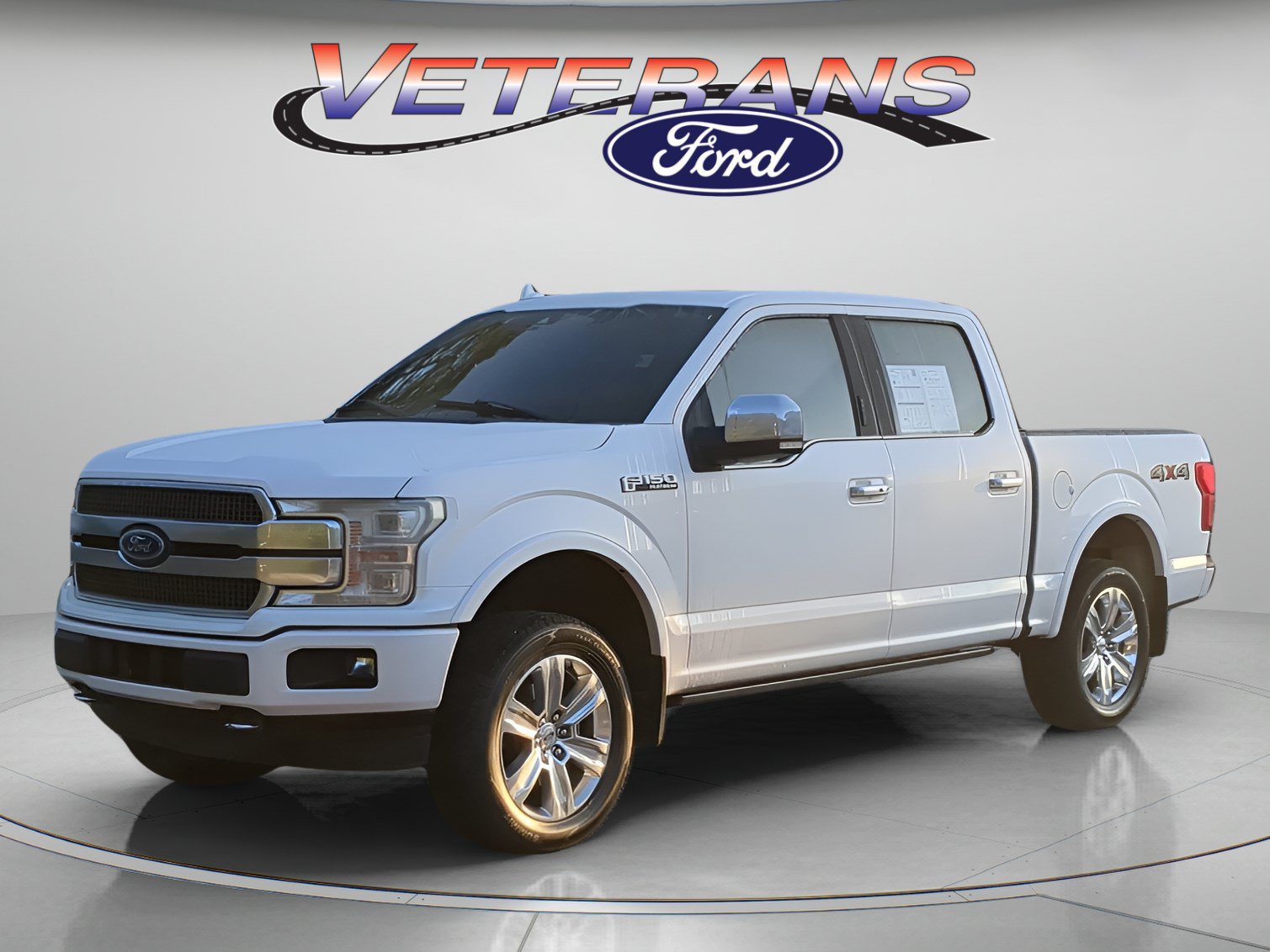 Certified 2019 Ford F150 Platinum