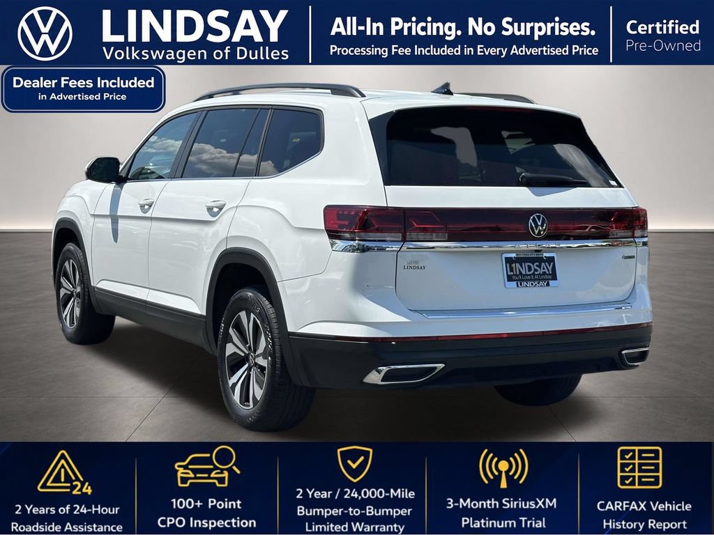 Used 2024 Volkswagen Atlas SE AWD/4WD image 5