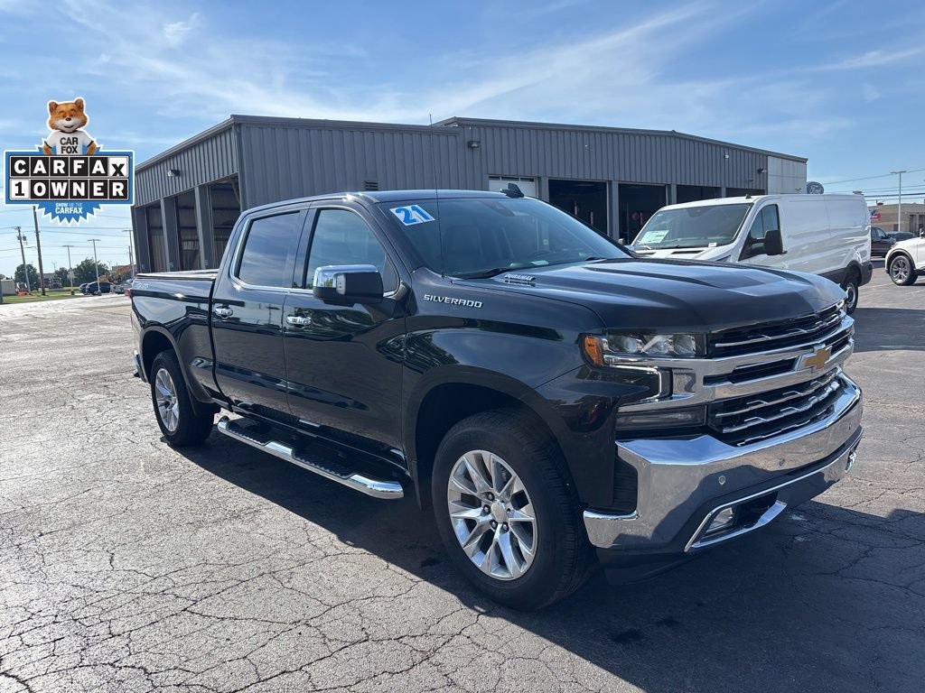 Used 2021 Chevrolet Silverado 1500 LTZ w/ Technology Package AWD/4WD image 7