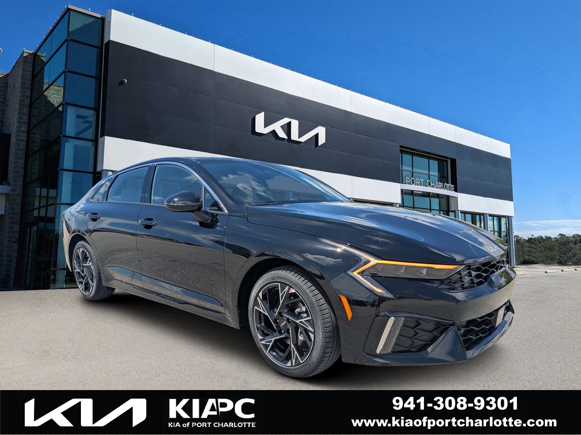 New 2026 Kia K5 GT-Line w/ GT-Line Red Interior Package FWD image 1