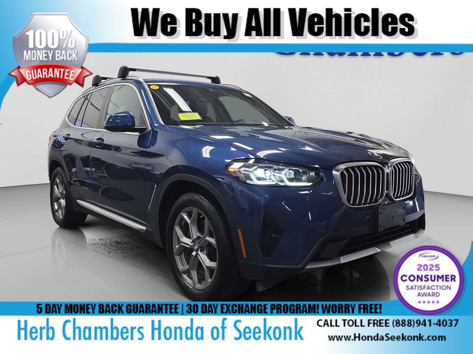 Used 2023 BMW X3 xDrive30i AWD/4WD image 1