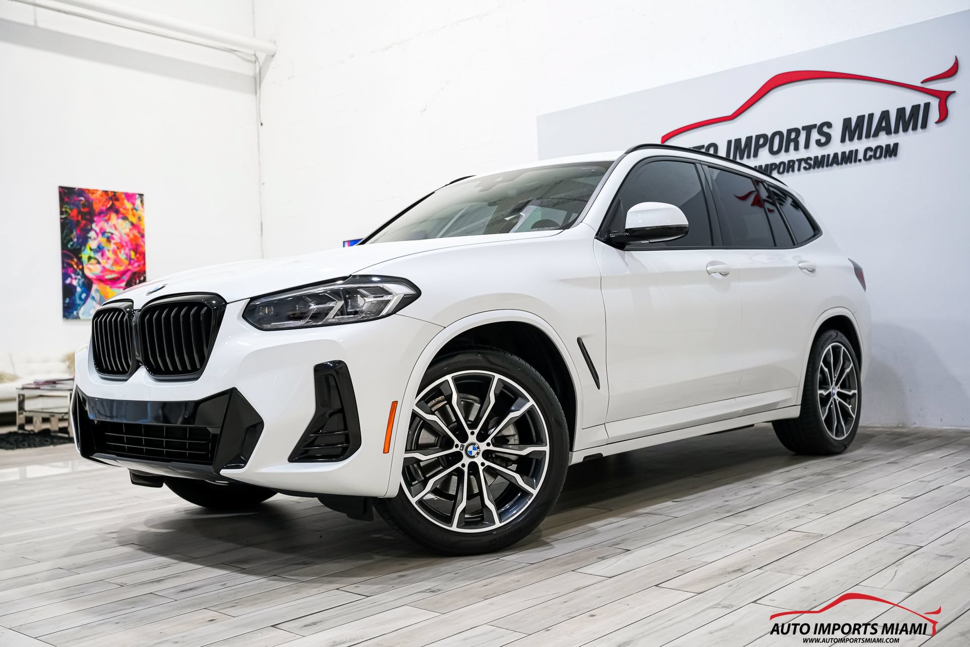 Used 2022 BMW X3 xDrive30i w/ M Sport Package 2 AWD/4WD image 3