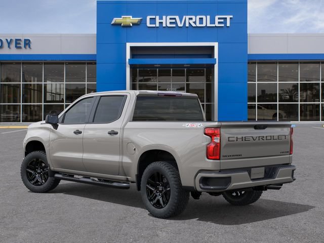 New 2026 Chevrolet Silverado 1500 Custom w/ Turbomax Blackout Package AWD/4WD image 3