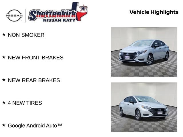 New 2025 Nissan Versa S w/ S Plus Package FWD image 6
