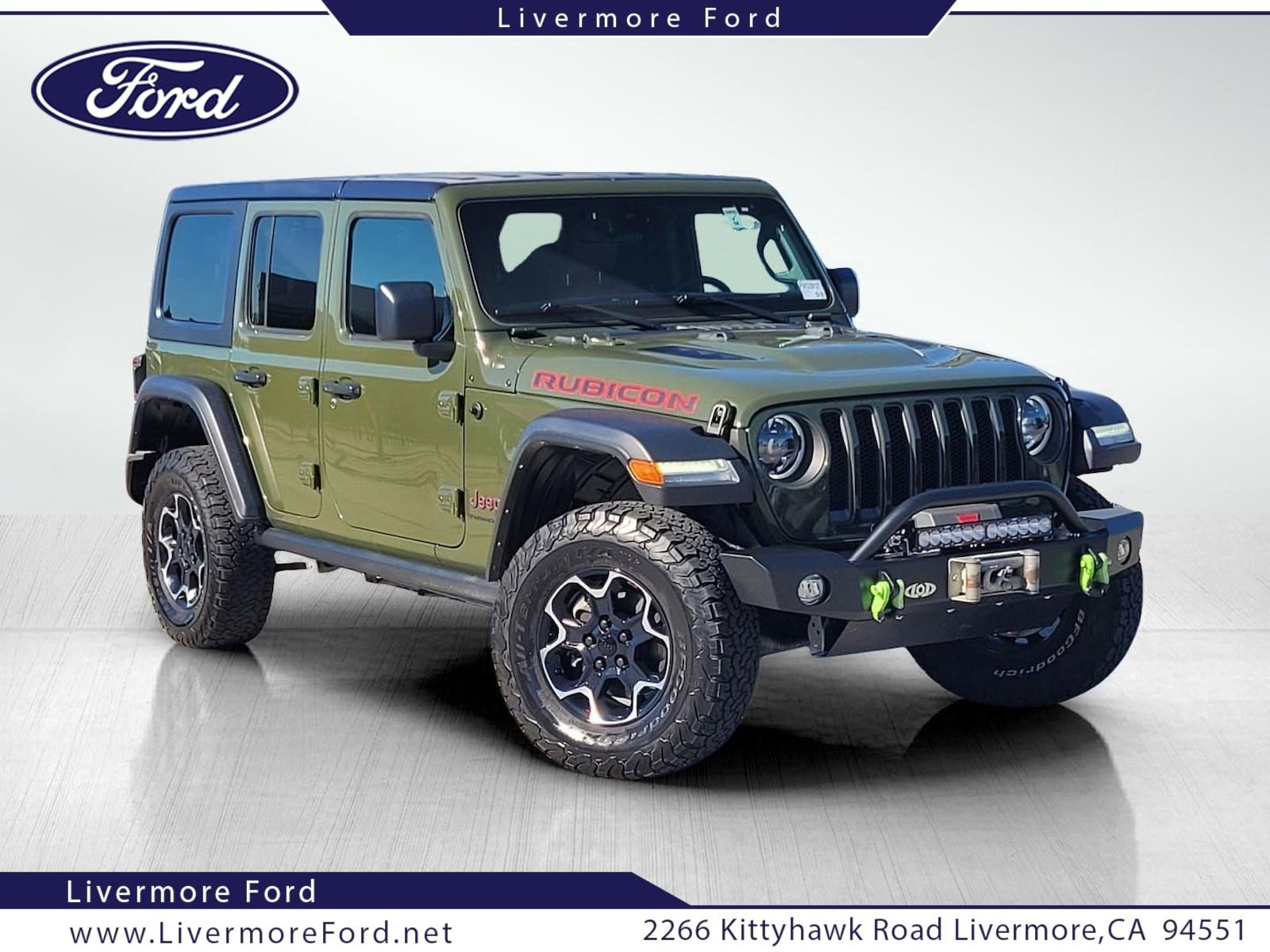 Used 2023 Jeep Wrangler Unlimited Rubicon w/ LED Lighting Group