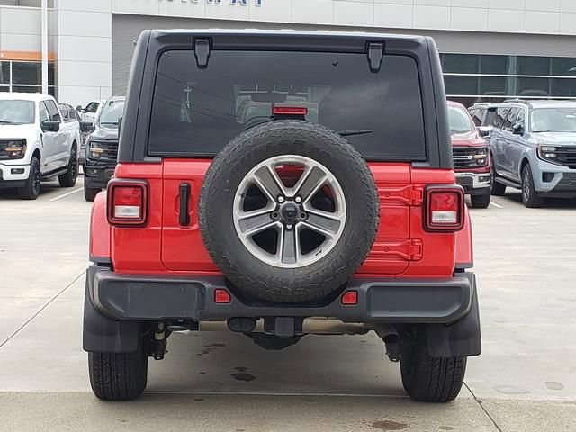 Used 2021 Jeep Wrangler Unlimited Sahara AWD/4WD image 7