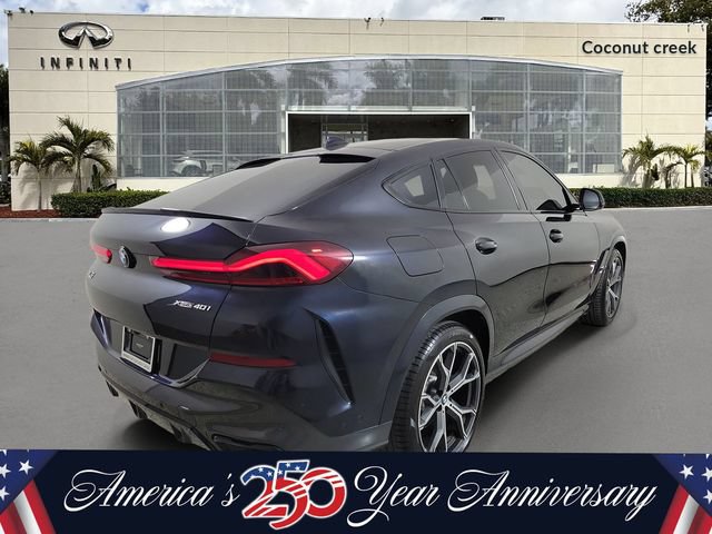 Used 2022 BMW X6 xDrive40i w/ M Sport Package AWD/4WD image 4