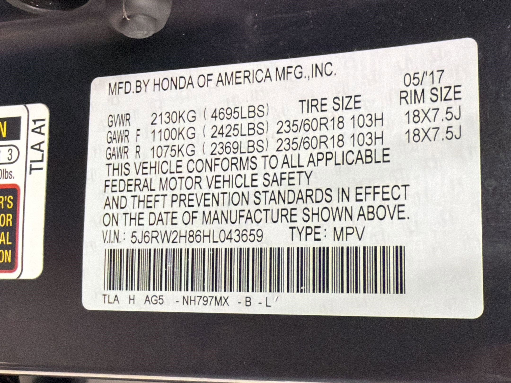 Used 2017 Honda CR-V EX-L image 15