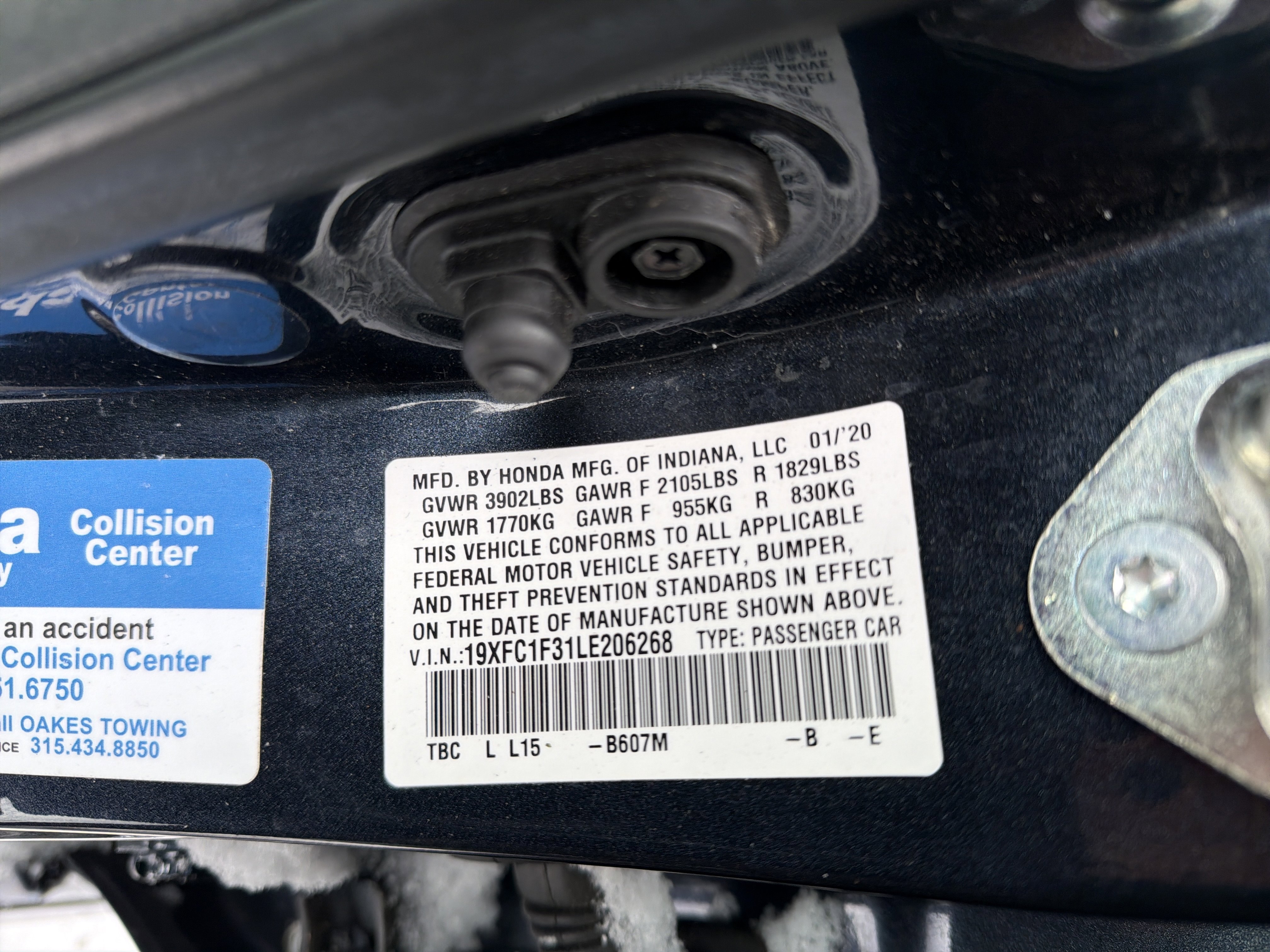 Used 2020 Honda Civic EX image 20