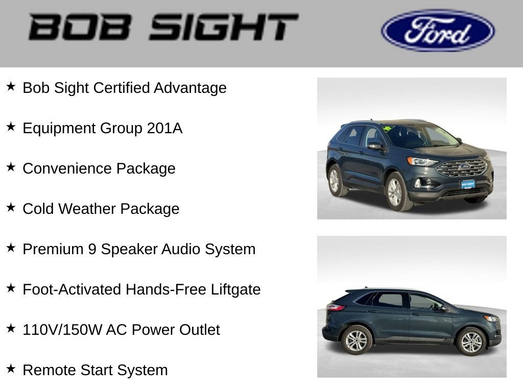Used 2019 Ford Edge SEL w/ Equipment Group 201A image 4
