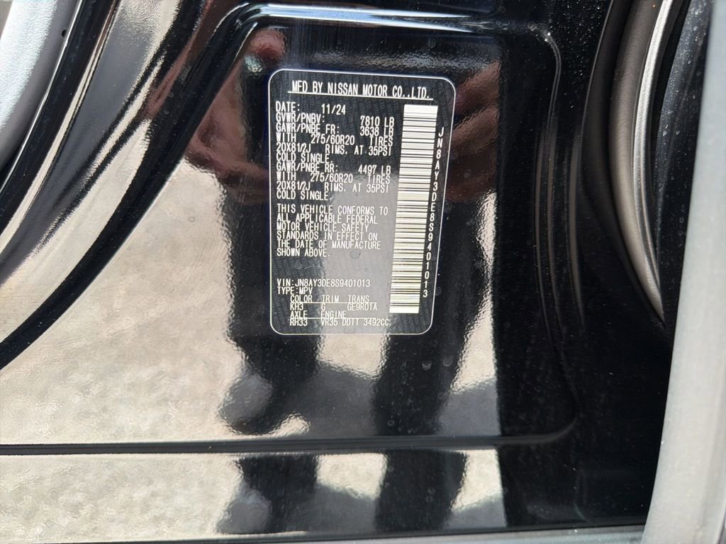 Used 2025 Nissan Armada PRO-4X w/ Pro-4X Premium Package image 14