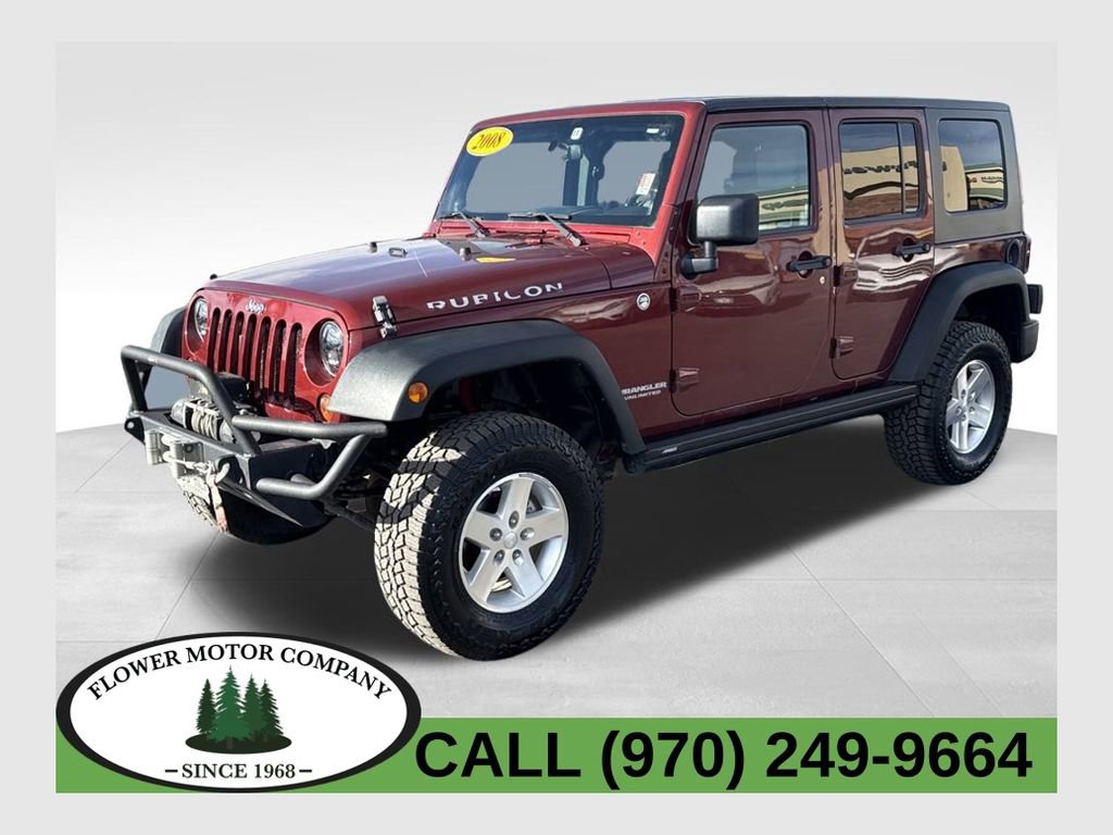 Used 2008 Jeep Wrangler Unlimited Rubicon w/ Dual Top Group