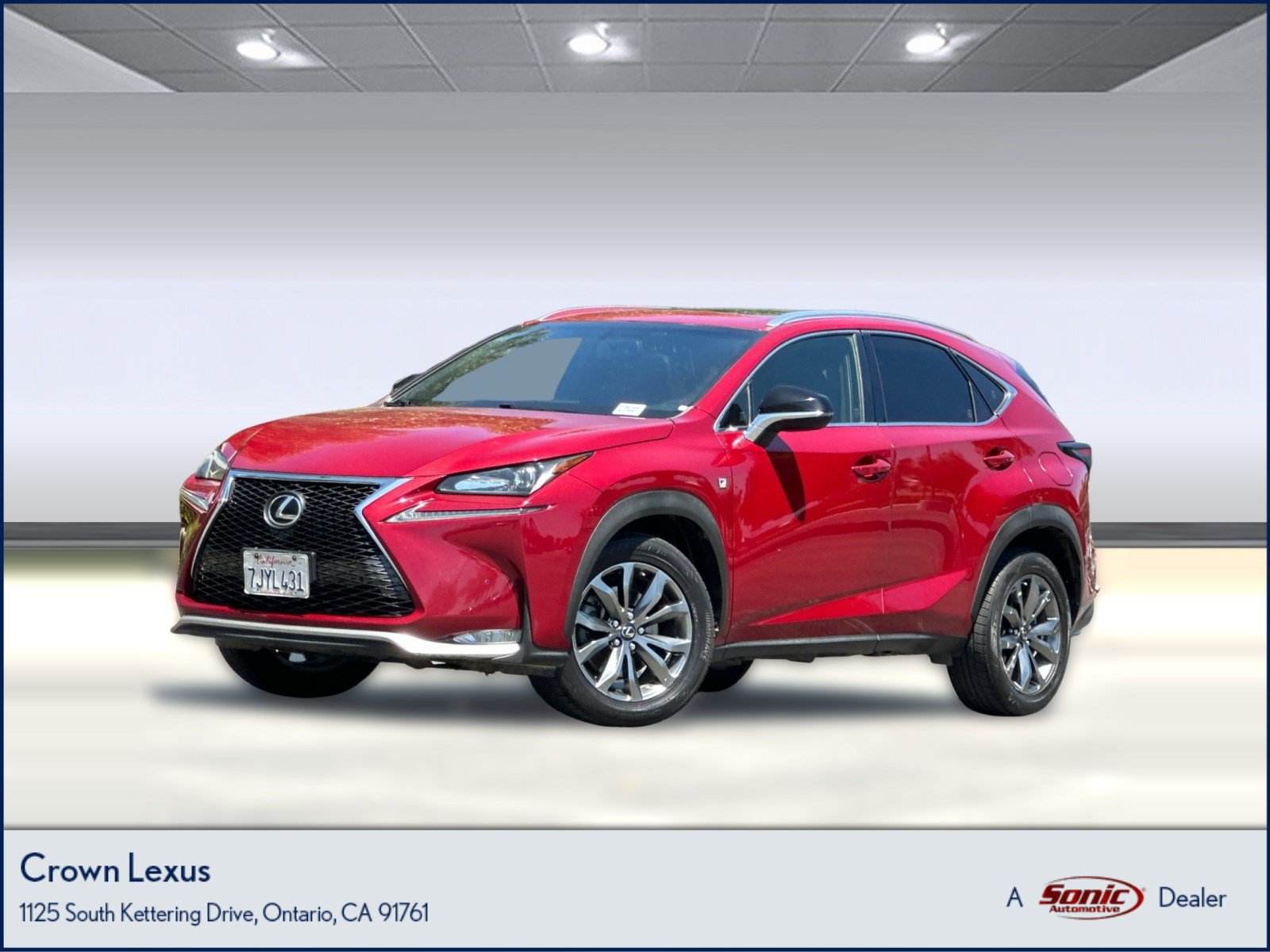 Used 2015 Lexus NX 200t F Sport w/ Navigation System Package