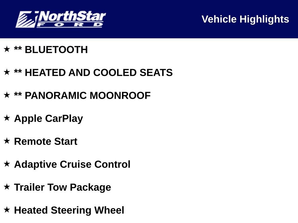 Used 2022 Ford F150 Lariat w/ Equipment Group 502A High image 2