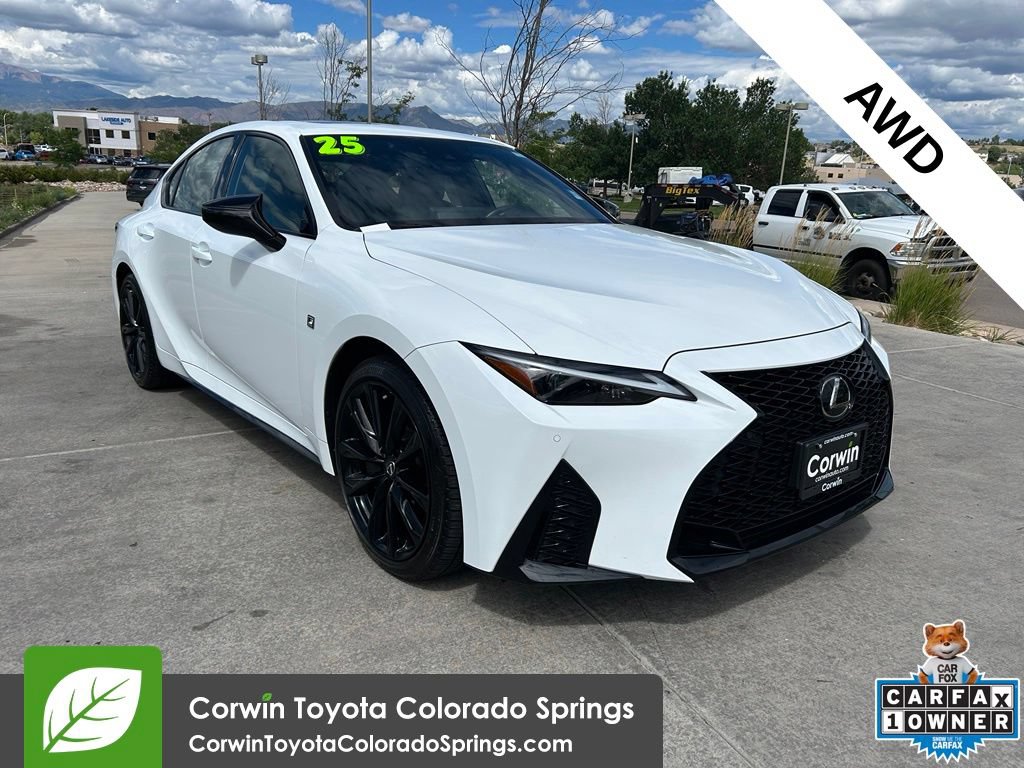 Used 2025 Lexus IS 350 F Sport w/ Navigation Package