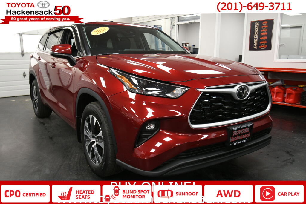 Certified 2022 Toyota Highlander XLE