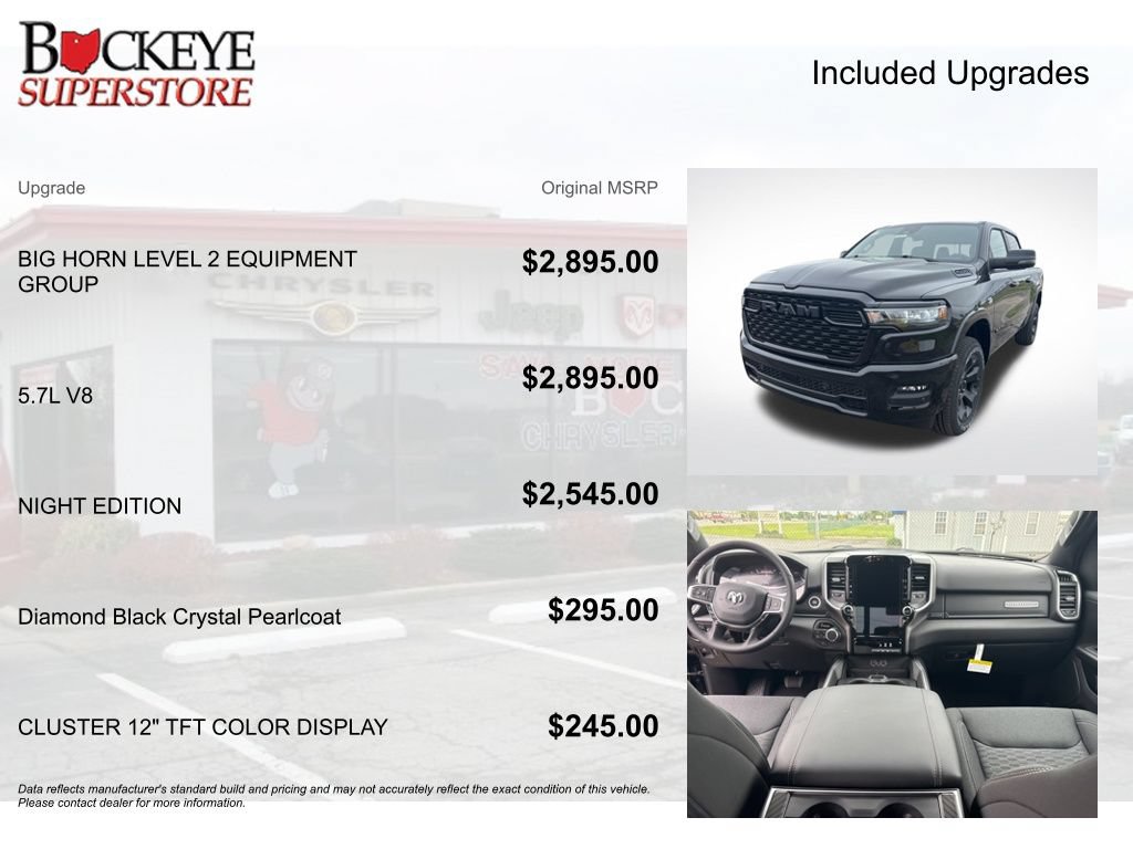 New 2026 RAM 1500 Big Horn AWD/4WD image 8