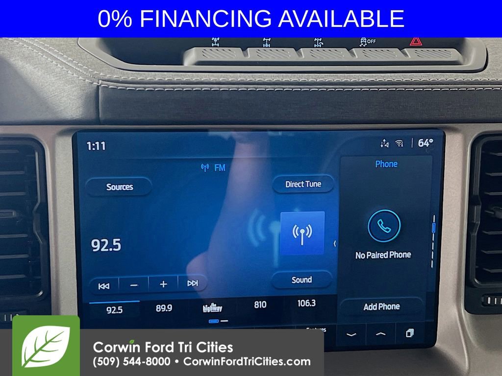 New 2025 Ford Bronco Outer Banks w/ Sasquatch Package image 22