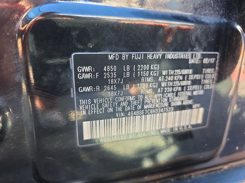 Used 2017 Subaru Outback 3.6R Touring image 38