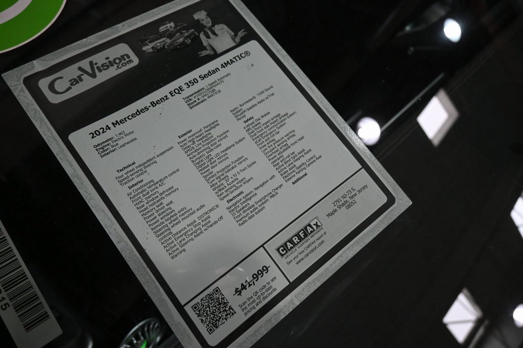 Used 2024 Mercedes-Benz EQE 350+ 4MATIC Sedan w/ AMG Line Exterior Package image 13