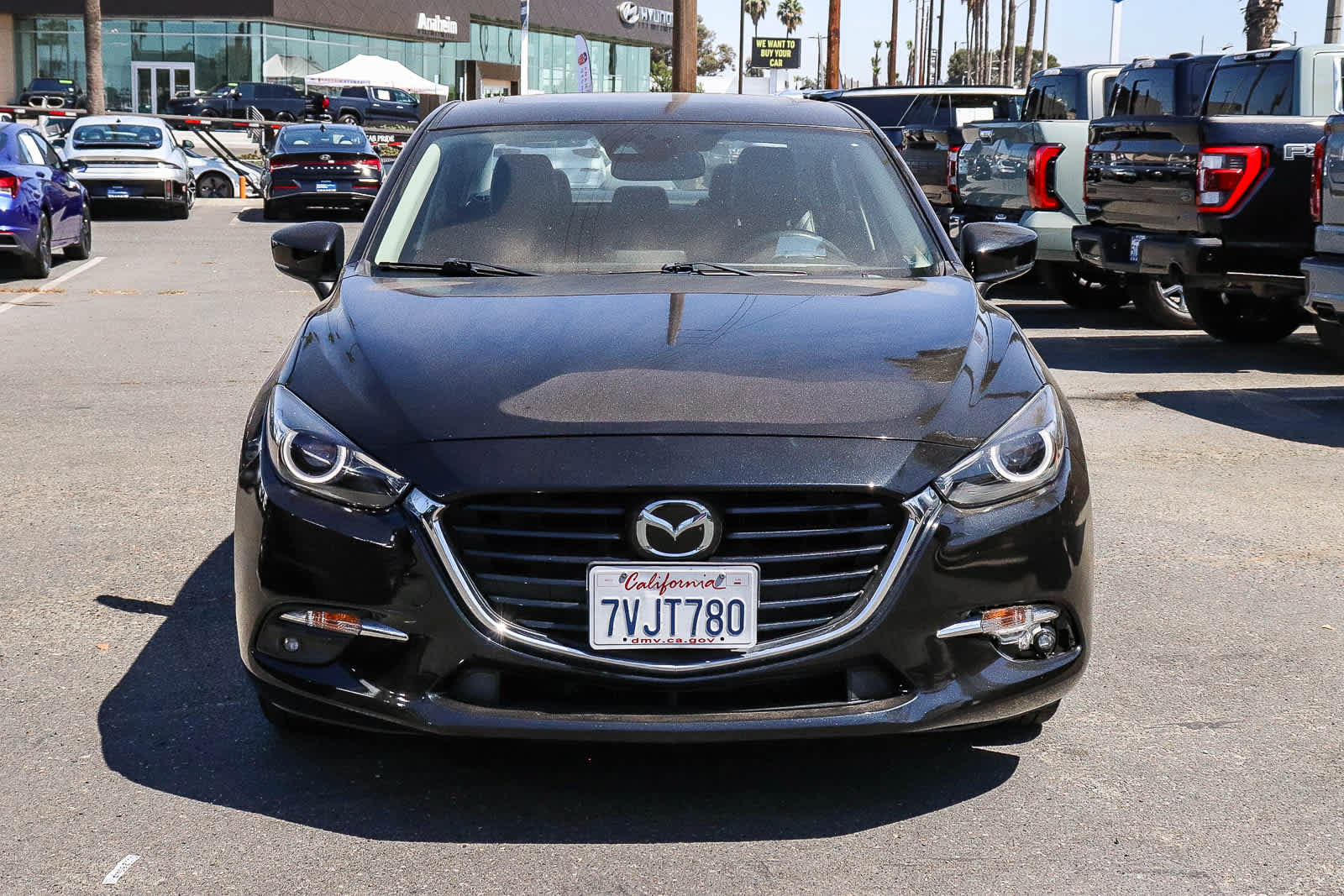 Used 2017 MAZDA MAZDA3 Grand Touring w/ Premium Equipment Package FWD image 2