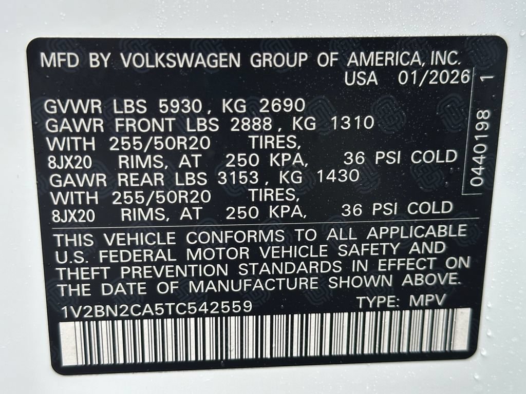 New 2026 Volkswagen Atlas SEL AWD/4WD image 28