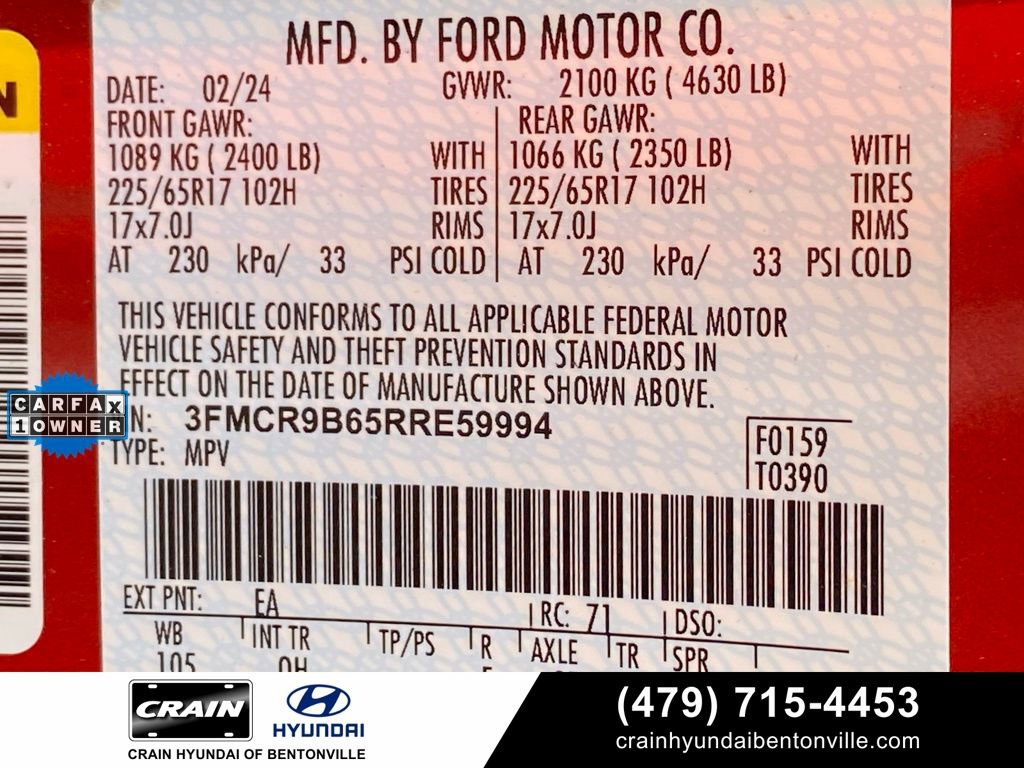 Used 2024 Ford Bronco Sport Big Bend image 42