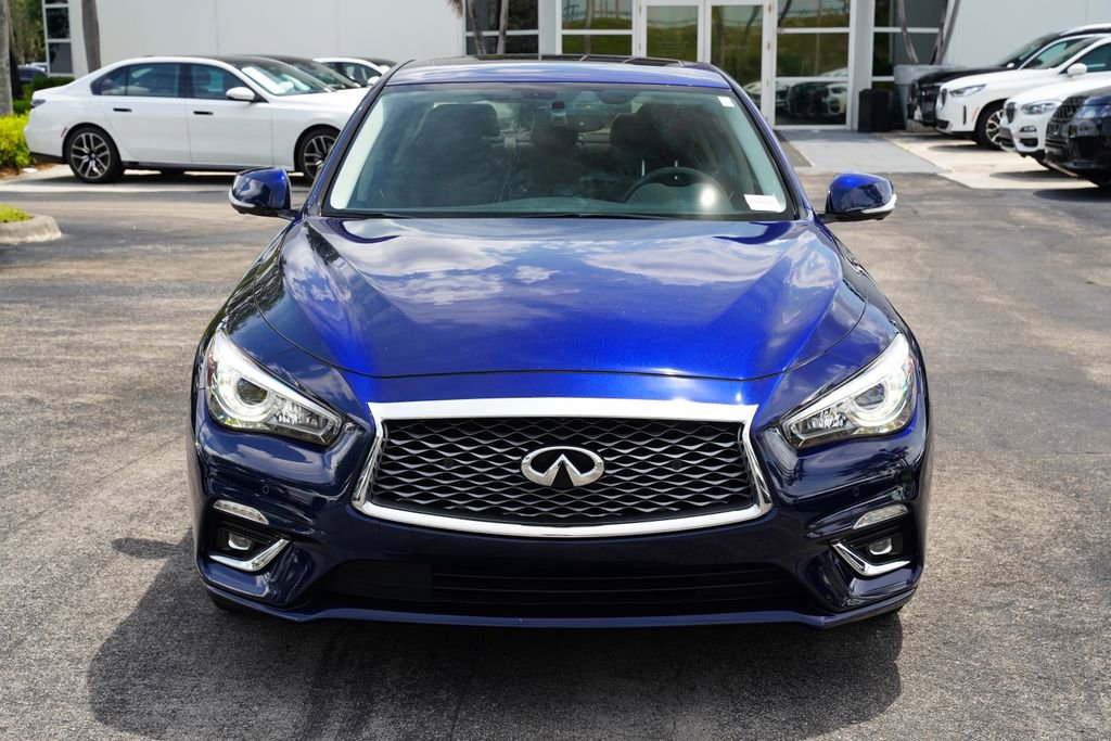 Used 2023 INFINITI Q50 Luxe w/ Cargo Package RWD image 2