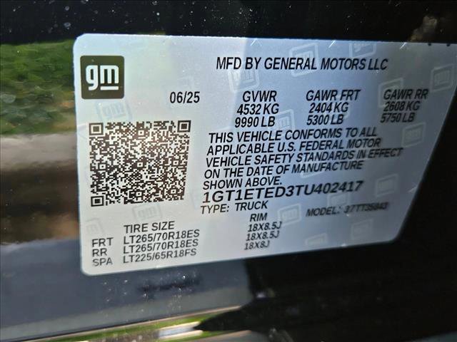 New 2026 GMC Sierra EV Elevation w/ Premium Package image 16