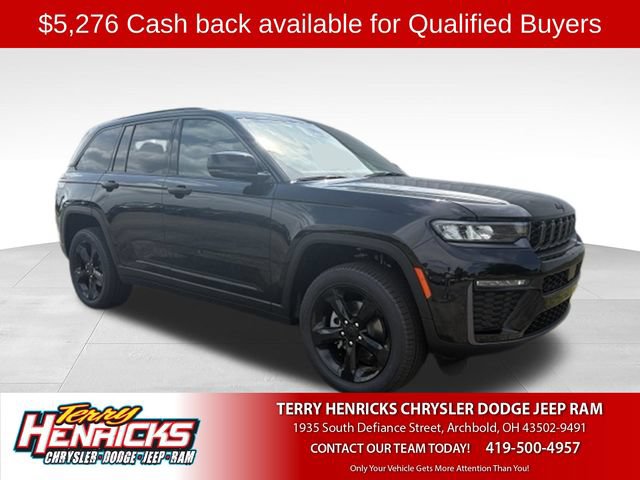 New 2026 Jeep Grand Cherokee Limited w/ Limited Altitude Package AWD/4WD 360° Tour