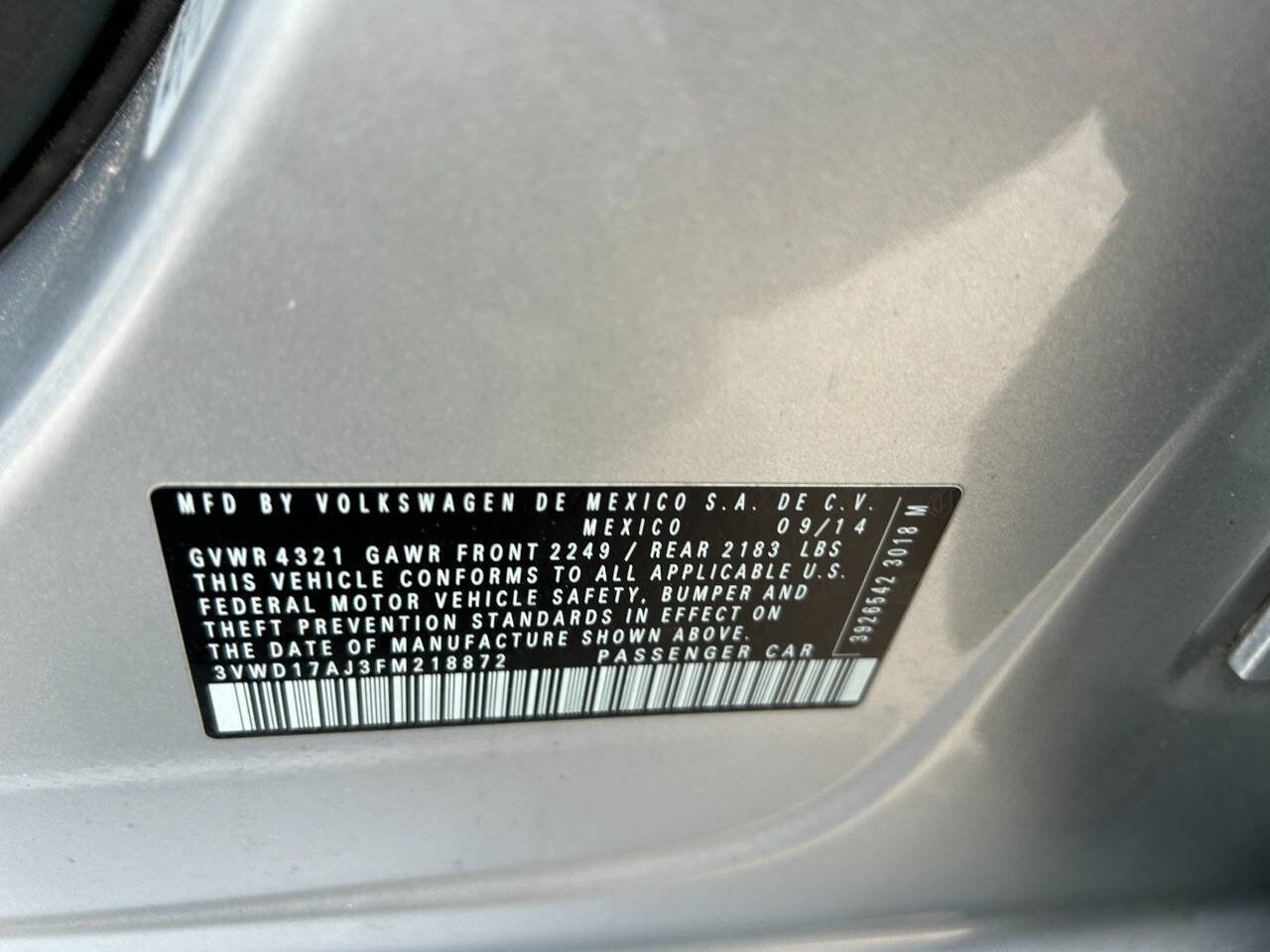 Used 2015 Volkswagen Jetta SE image 26