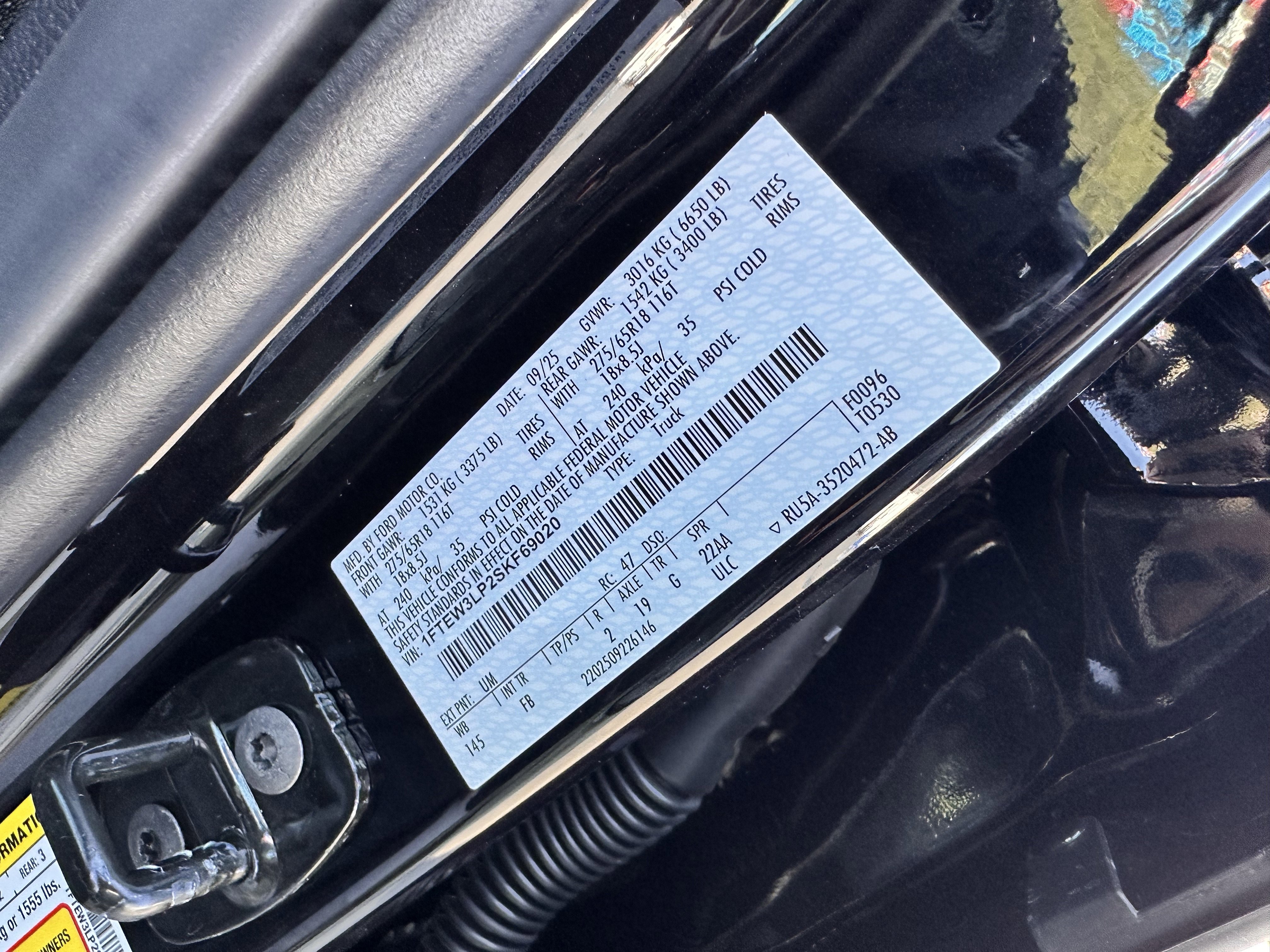 New 2025 Ford F150 XLT w/ Equipment Group 301A Standard image 26