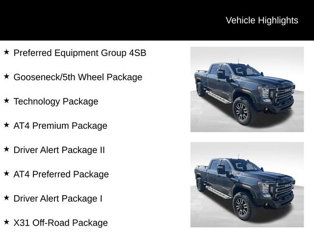 Used 2020 GMC Sierra 2500 AT4 w/ AT4 Premium Package AWD/4WD image 9